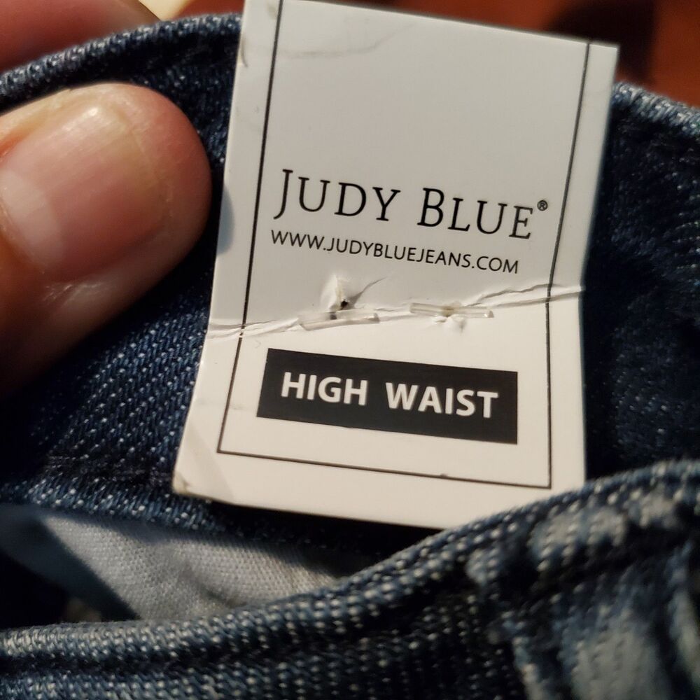 Judy Blue High Waist Skinny Fit Jeans Size 14W NWT - Picture 7 of 10